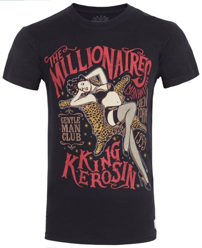 King Kerosin - The Millionaires, T-Shirt schwarz