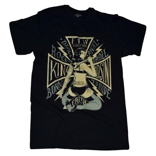 King Kerosin - Born To Ride, T-Shirt