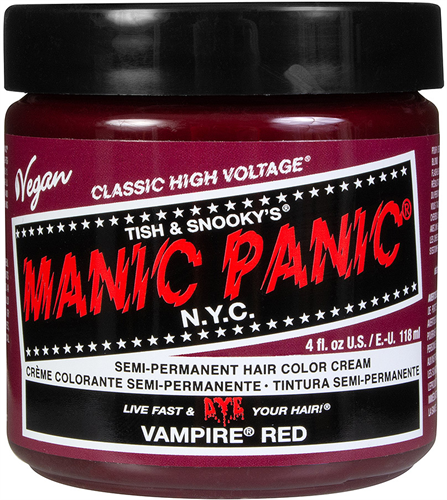 Manic Panic - Vampire Red, Haartnung